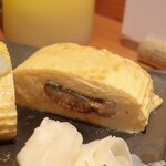 遊食屋 彩菜 - う巻きの断面