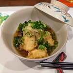 Tempura Chisou Wabisuke - 穴子と茄子煮おろし