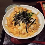 Sobadokoro Shige - セット親子丼