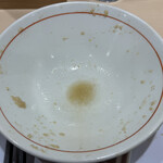 ラーメンみなみ - スープまで完食です