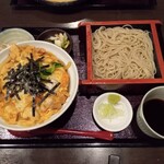 Sobadokoro Shige - 親子丼セット