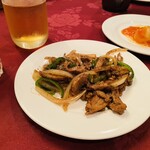 246905808 - 北京ダック肉の黒胡椒炒め