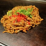 Okonomiyaki Yakisoba Konamon Tarou - 豚焼きそば。