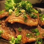 ダイニング-英- - 上バラ肉の網焼き