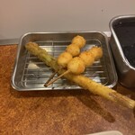 ひげ勝 - アスパラ　うずら