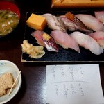 Taru zushi - 江の島近辺で捕れる魚のお寿司❤
