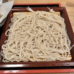 Wasoba Shokudou Irifuku - 天ざるそばの麺♪