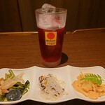 弁慶 - 赤玉ぶどうサワー&お通し♪