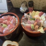 ゆたか寿司 - 海鮮丼(ネタダブルダブル・しゃり大もり)