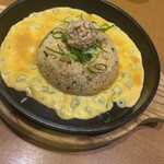 丸源ラーメン 三重大前店 - 鉄板卵チャーハン