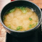 Kitchen あすか - チキンカレーのおみそ汁