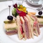 マイセン カフェ - 2014年3月ローストビーフサンド1,800円