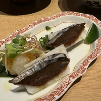 のど黒屋 新橋店 - 鯖へしこ