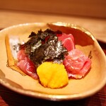 京味 もと井 - 宮城県産本マグロ・きみおろし