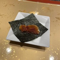 鉄板ダイニング 藤彩 - カチョカバロの海苔巻き