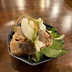 Baumu - 天然鰤のタタキ 1200円