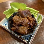 Baumu - ラム焼き大根味噌パリパリピーマン 750円