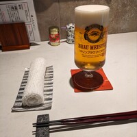 NK 蕎麦屋の二階 - 生ビール