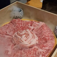瓢斗 新橋店 - ドライアイスの演出で登場