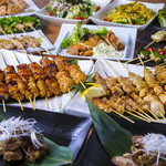 Banquet yakitori course (reservation required)