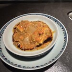 仁修樓 - 上海蟹の内子、豆腐、黒酢ソース