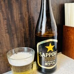 支那そば たんたん亭 - ビール