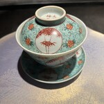 仁修樓 - 衣笠茸とモリーユ茸のスープ