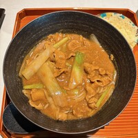 NK 蕎麦屋の二階 - 豚カレーそば