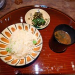 堺町 かもくら - 赤だしと香の物