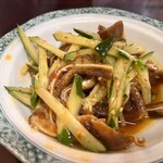 中国料理 福星楼 - 豚の耳とキュウリの和物