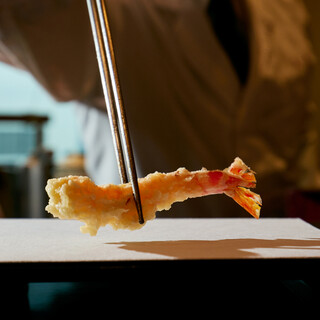 Traditional and refreshing tempura