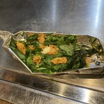 本格広島お好み焼き たにもと - ウニほうれん