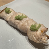 伊勢廣 京橋本店 - 2024.05.15 (水)  焼鳥フルコース（笹身）　8000円（税込）