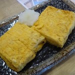 蕎麦 石はら - 本日の蕎麦屋の出汁巻き玉子白身魚天ぷら