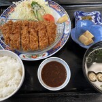 げんき亭 - 料理写真:とんかつ定食＝850円