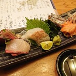 海鮮 大樹 - 刺身盛合せ５種