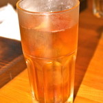 カナディアンロッキー - ウーロン茶かコーヒーかアイスクリームが選択出来ます