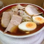 天神そば - １０番（Wの玉子入。メニューに番号が書いてあります）  （byジプシーくん）