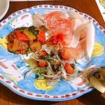 ラ・トリプレッタ - アンティパストの盛り合わせ