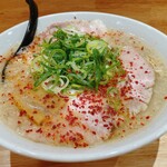 京ラーメン壬生さだかず - 醤油背脂ラーメン大