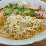京ラーメン壬生さだかず - 麺拡大