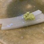 風の盆 - 呼子の剣先イカ。