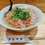 京ラーメン壬生さだかず - 醤油背脂ラーメン大