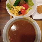 ジョナサン - カレー、生野菜