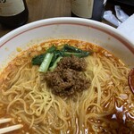 一楽 - 担々麺&ライスセット