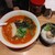 とんこつ拉麺 漣 - 料理写真:ランチのごはんセット（赤なみラーメン）