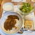 Ｒ＆Ｂホテル - 料理写真:カレー、明太ポテトパイ、ゆで卵、サラダ、スープ