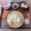 Matsumoto Shiyokudou - かつ丼　900円　ご飯少なめ