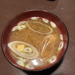 Sumibiyaki Tori Yoshifuru - みそ汁