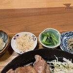 Donabe Meshi Hinata - 小鉢4品　ポテサラ　春雨サラダ　小松菜　もやし